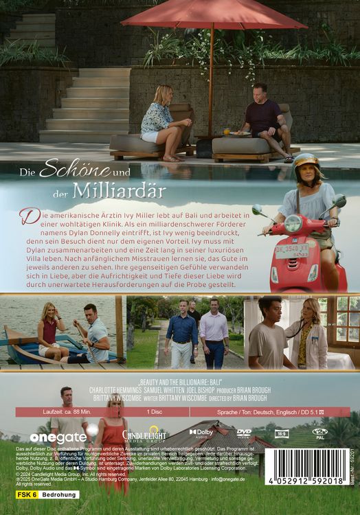 Produktbild: Die Sch&ouml;ne und der Milliard&auml;r auf Bali - Beauty and the Billionaire: Bali