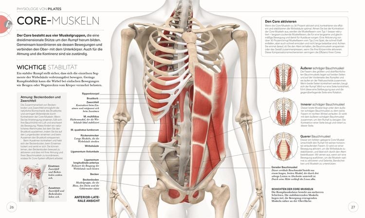 Produktbild: Pilates - Die Anatomie verstehen