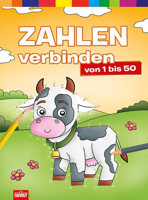 Produktbild: Zahlen verbinden von 1 bis 50