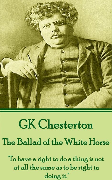 Produktbild: G.K. Chesterton - The Ballad of the White Horse