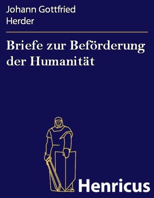 Produktbild: Briefe zur Bef&ouml;rderung der Humanit&auml;t