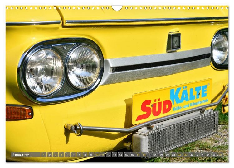 Produktbild: Ein W&auml;lderporsche - NSU Reich TT (Wandkalender 2026 DIN A3 quer), CALVENDO Monatskalender