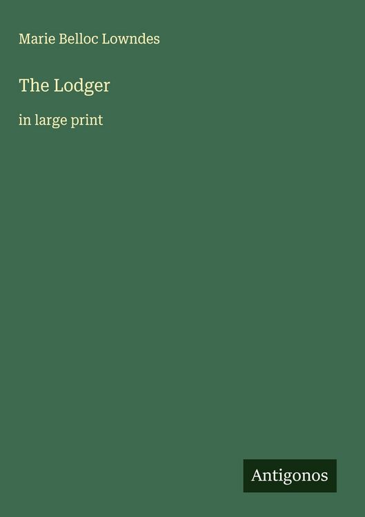 Produktbild: The Lodger