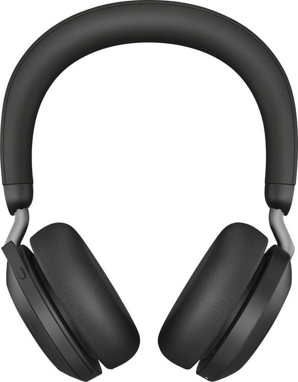 Produktbild: Jabra Evolve2 75 On Ear Headset Bluetooth&reg;, kabelgebunden Stereo Schwarz Mikrofon-Rauschunterdr&uuml;ckung Lautst&auml;rkeregelung