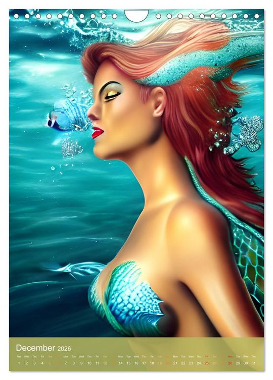 Produktbild: Fantasy Worlds - Digital Artwork (Wall Calendar 2026 DIN A4 portrait), CALVENDO 12 Month Wall Calendar