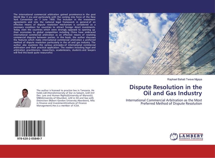 Produktbild: Dispute Resolution in the Oil and Gas Industry