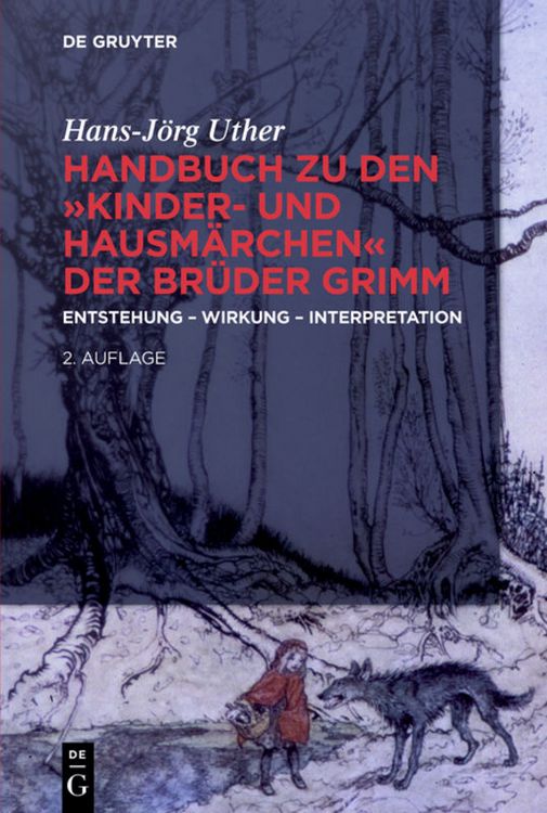 Produktbild: Handbuch zu den "Kinder- und Hausm&auml;rchen" der Br&uuml;der Grimm