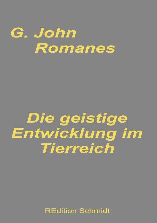 Produktbild: Die geistige Entwicklung im Tierreich