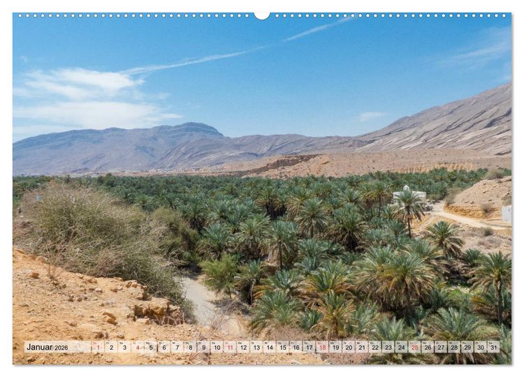 Produktbild: Oman - Impressionen (Wandkalender 2026 DIN A2 quer), CALVENDO Monatskalender