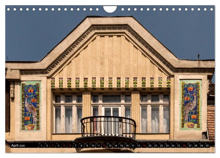 Produktbild: Budapester Jugendstil (Wandkalender 2026 DIN A4 quer), CALVENDO Monatskalender