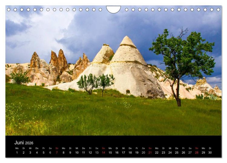 Produktbild: T&uuml;rkei - fantastisches Kappadokien (Wandkalender 2026 DIN A4 quer), CALVENDO Monatskalender