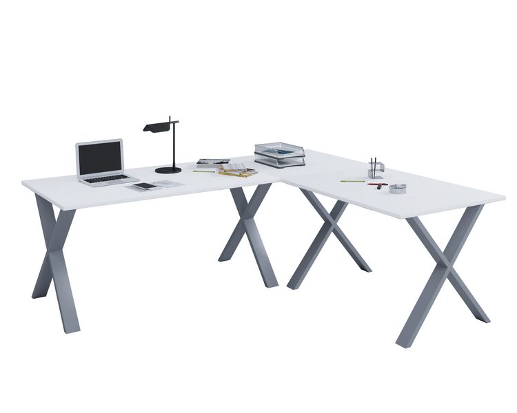 Produktbild: X Schreibtisch Eckschreibtisch L Form 190x190x80