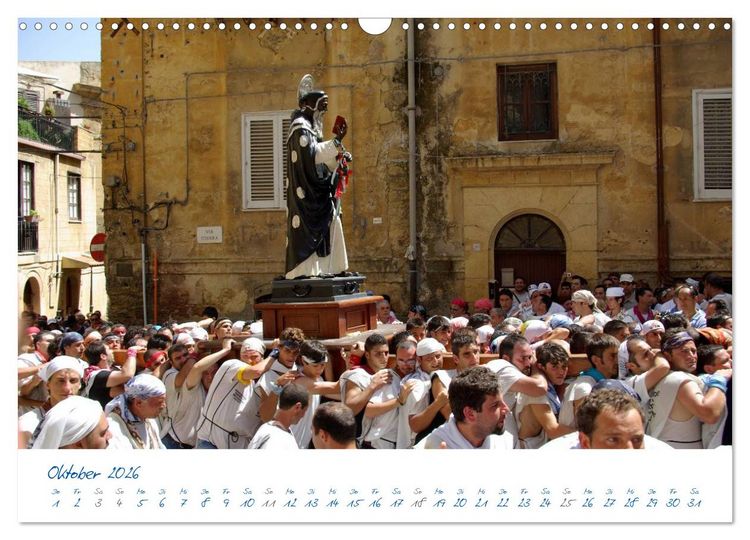 Produktbild: Sizilien (Wandkalender 2026 DIN A3 quer), CALVENDO Monatskalender