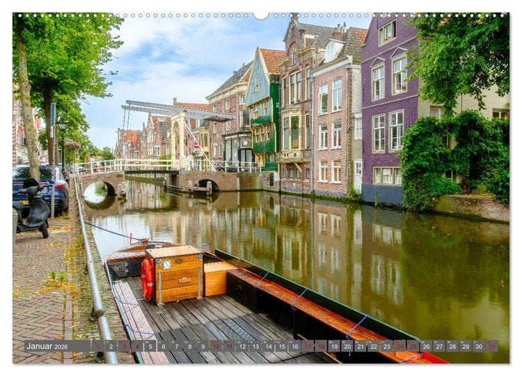 Produktbild: Ein Blick auf Alkmaar (Wandkalender 2026 DIN A2 quer), CALVENDO Monatskalender