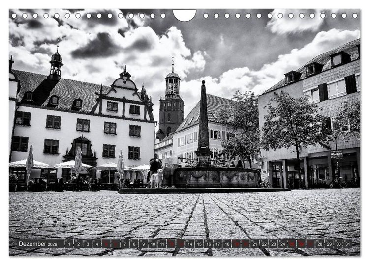 Produktbild: Ein Blick auf Darmstadt (Wandkalender 2026 DIN A4 quer), CALVENDO Monatskalender