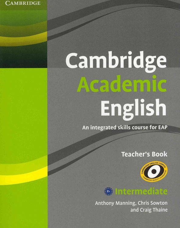Produktbild: Cambridge Academic English B1+ Intermediate