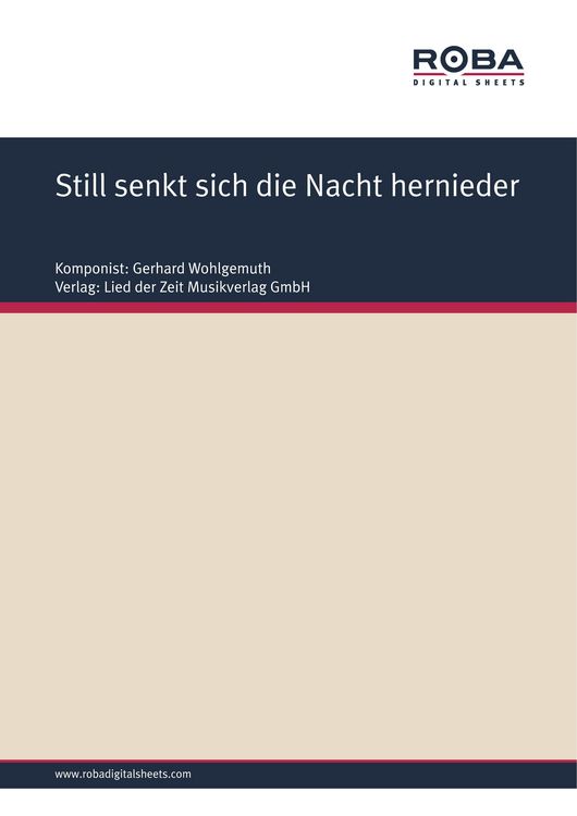 Produktbild: Still senkt sich die Nacht hernieder