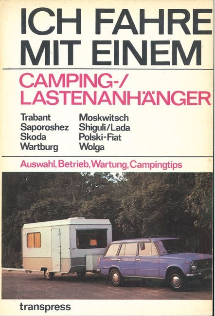 Produktbild: Ich fahre mit einem Camping-/Lastenanhänger