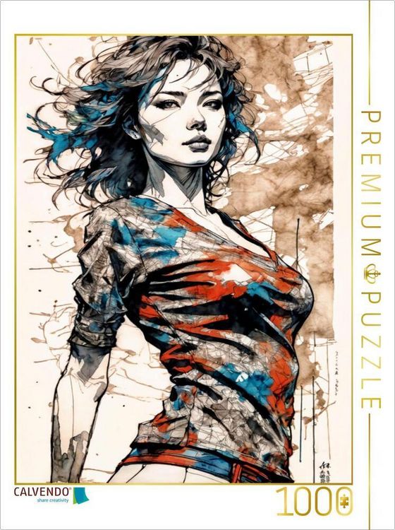 Produktbild: CALVENDO Puzzle Kimberly | 1000 Teile Lege-Gr&ouml;&szlig;e 64x48cm Foto-Puzzle f&uuml;r gl&uuml;ckliche Stunden