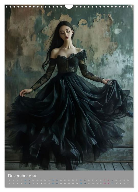 Produktbild: M&auml;rchenhafte Ballerina (Wandkalender 2026 DIN A3 hoch), CALVENDO Monatskalender