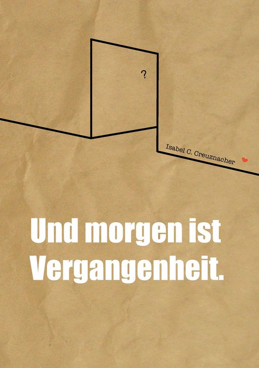 Produktbild: Und morgen ist Vergangenheit.