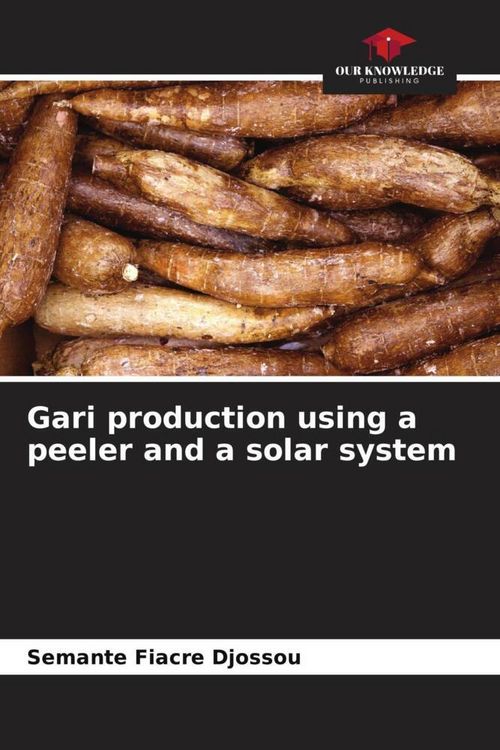 Produktbild: Gari production using a peeler and a solar system