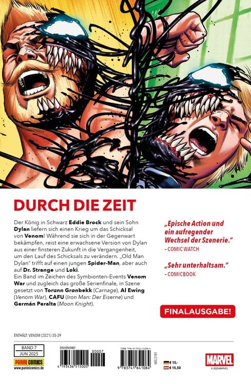 Produktbild: Venom: Erbe des K&ouml;nigs