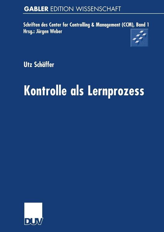 Produktbild: Kontrolle als Lernprozess