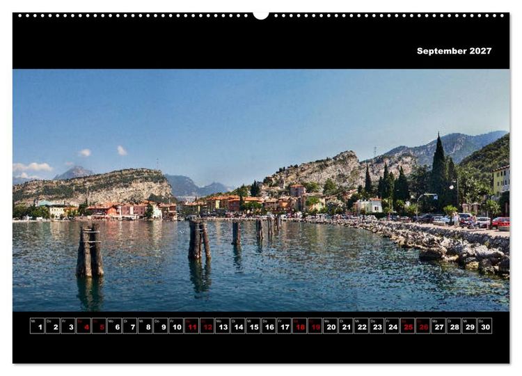 Produktbild: Europa im Breitbild (hochwertiger Premium Wandkalender 2027 DIN A2 quer), Kunstdruck in Hochglanz