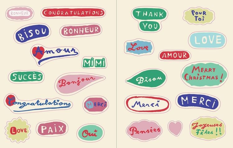 Produktbild: Nathalie L&eacute;t&eacute; Sticker Book