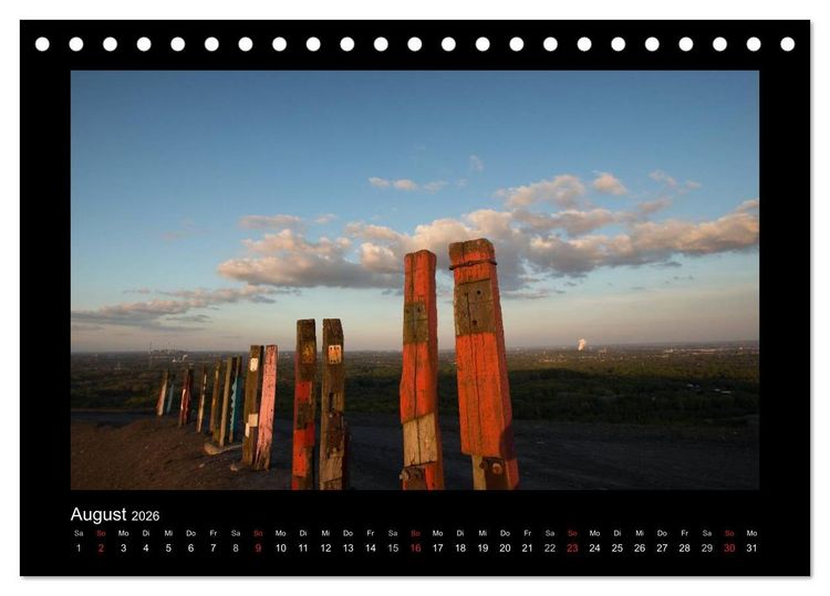 Produktbild: Berge und T&auml;ler im Ruhrgebiet (Tischkalender 2026 DIN A5 quer), CALVENDO Monatskalender