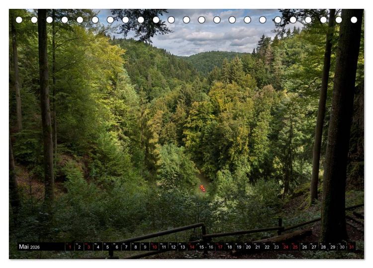 Produktbild: Fr&auml;nkische Schweiz (Tischkalender 2026 DIN A5 quer), CALVENDO Monatskalender