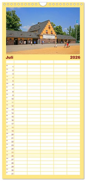 Produktbild: Familienplaner 2026 - Berlin - Metropole an der Spree mit 5 Spalten (Wandkalender, 21 x 45 cm) CALVENDO