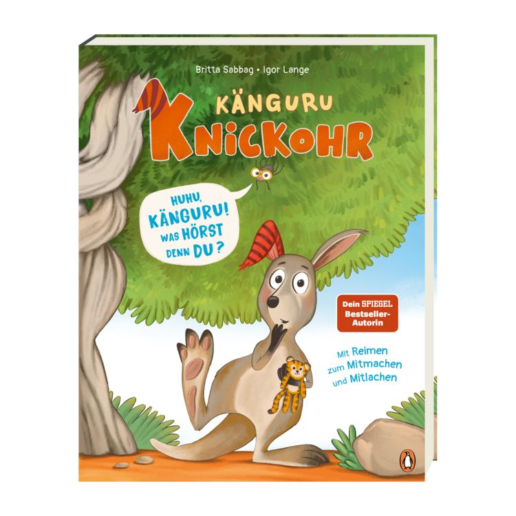 Produktbild: K&auml;nguru Knickohr &ndash; Huhu, K&auml;nguru! Was h&ouml;rst denn du?