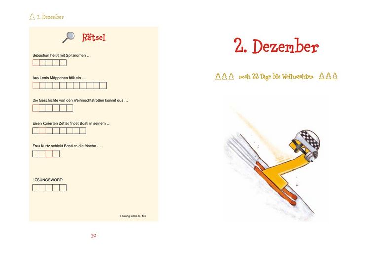 Produktbild: Ein Fall f&uuml;r die Knecht-Ruprecht-Bande. Ein Krimi-Adventskalender mit 24 R&auml;tseln