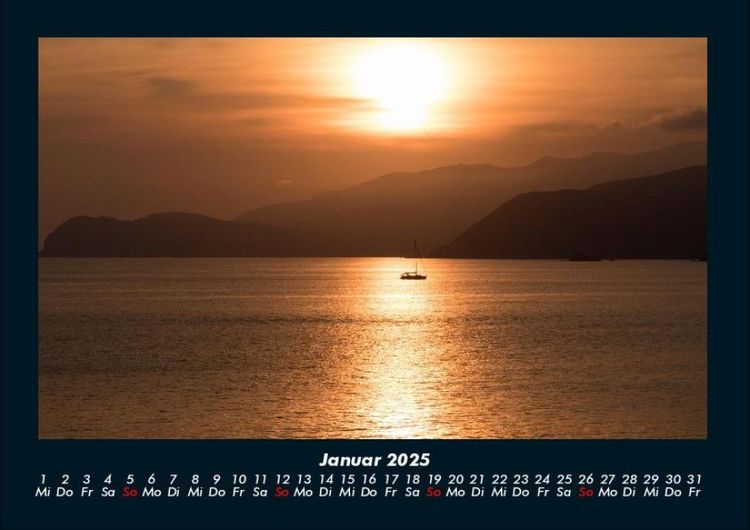 Produktbild: Die sch&ouml;nsten Meereslandschaften 2025 Fotokalender DIN A4