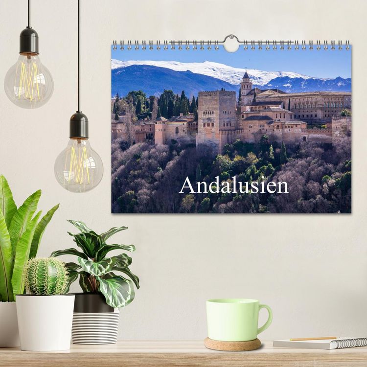 Produktbild: Andalusien (Wandkalender 2026 DIN A4 quer), CALVENDO Monatskalender