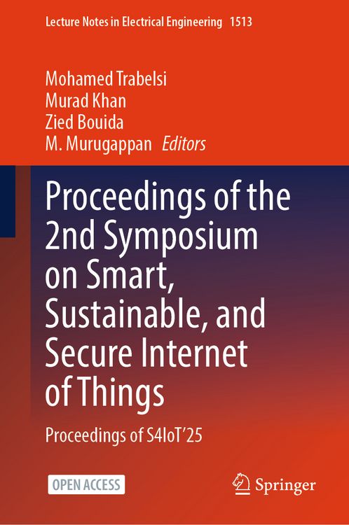 Produktbild: Proceedings of the 2nd Symposium on Smart, Sustainable, and Secure Internet of Things