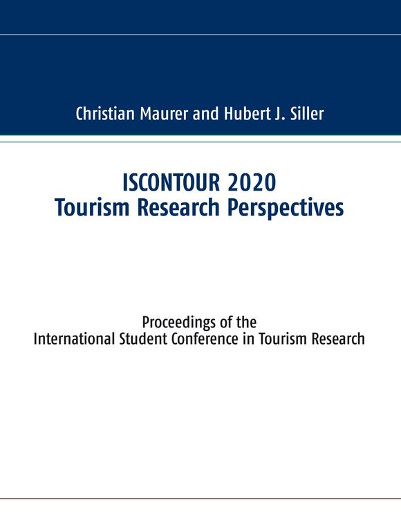 Produktbild: ISCONTOUR 2020 Tourism Research Perspectives