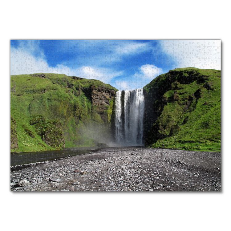 Produktbild: Lais Puzzle Skogafoss Wasserfall in Island 1000 Teile