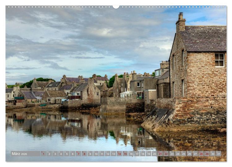 Produktbild: Orkney, Inselwelten aus Licht und Legenden. (Wandkalender 2026 DIN A2 quer), CALVENDO Monatskalender