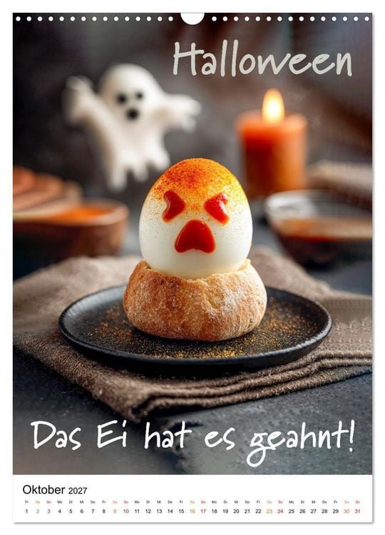 Produktbild: Ei Kalender - das gr&ouml;&szlig;te Ei-Spektakel seit Beginn der Zeitrechnung (Wandkalender 2027 DIN A3 hoch), CALVENDO Monatskalender