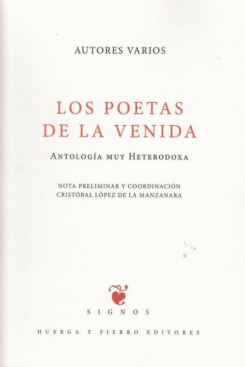 Produktbild: Los poetas de la venida