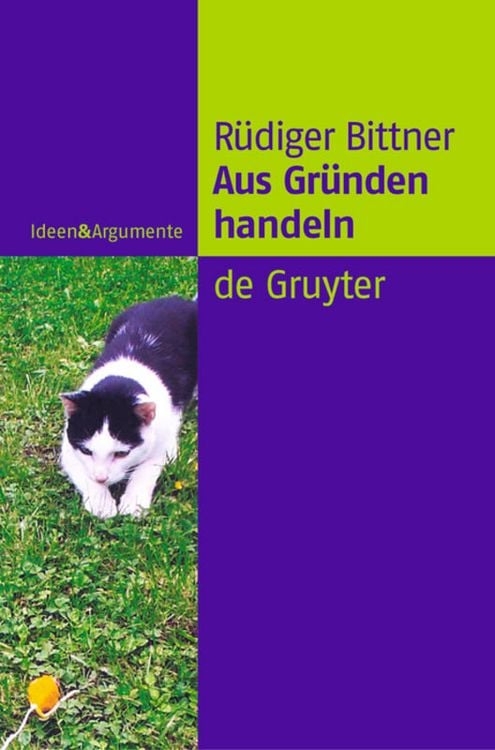 Produktbild: Aus Gr&uuml;nden handeln