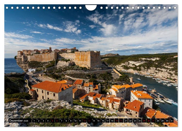Produktbild: Bonifacio. Korsika (Wandkalender 2026 DIN A4 quer), CALVENDO Monatskalender
