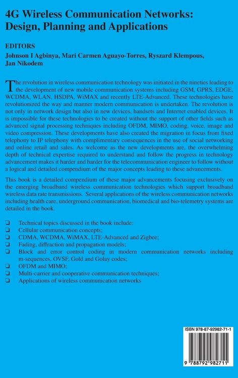 Produktbild: 4g Wireless Communication Networks