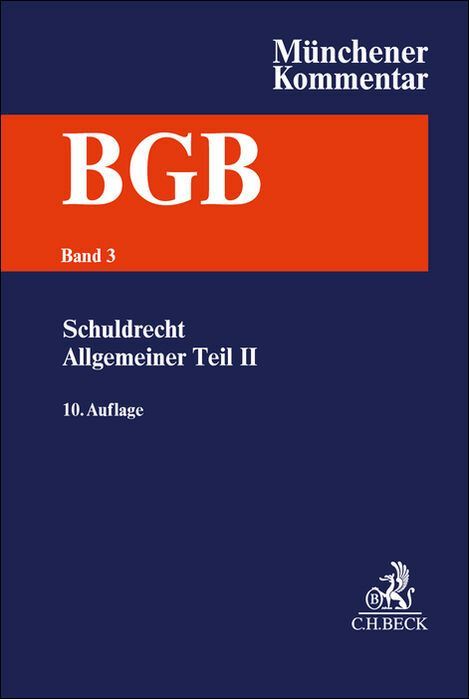 Produktbild: M&uuml;nchener Kommentar zum B&uuml;rgerlichen Gesetzbuch Bd. 3: Schuldrecht - Allgemeiner Teil II &sect;&sect; 311-432
