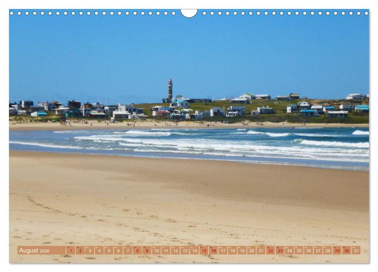 Produktbild: Uruguay - Bienvenido al R&iacute;o de la Plata (Wandkalender 2026 DIN A3 quer), CALVENDO Monatskalender