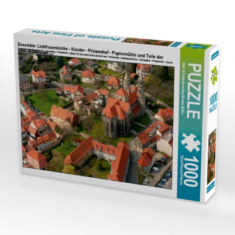 Produktbild: Ensemble: Liebfrauenkirche - Kloster - Prinzenhof - Papierm&uuml;hle und Teile der alten Stadtmauer (Puzzle)