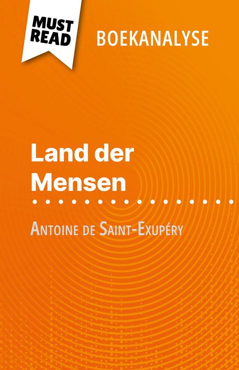 Produktbild: Land der Mensen van Antoine de Saint-Exup&eacute;ry (Boekanalyse)